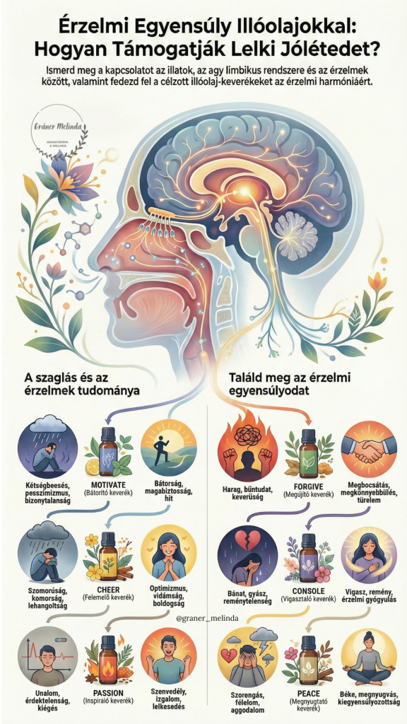 Érzelmi egynsúly illóolajokkal - negatív érzelmekből a pozitív felé